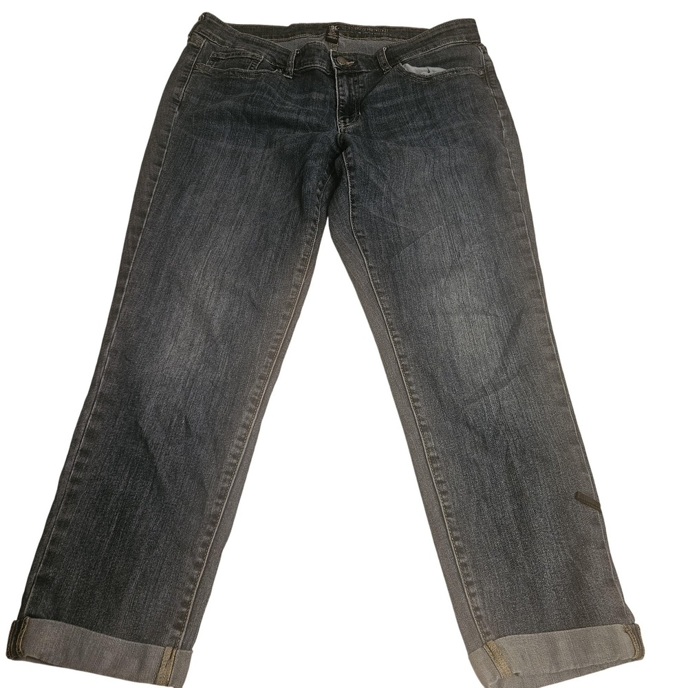 Gap Jeans Womens 14 28 Blue‎ Boyfriend Fit Mid Rise Distressed Denim Casual